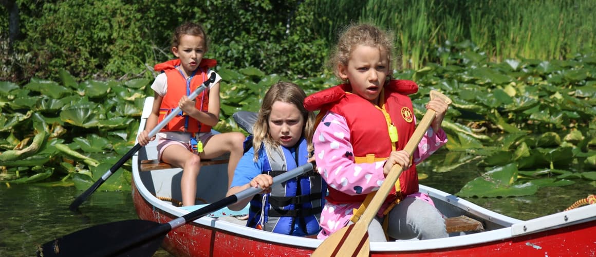 childrens summer canoe programs