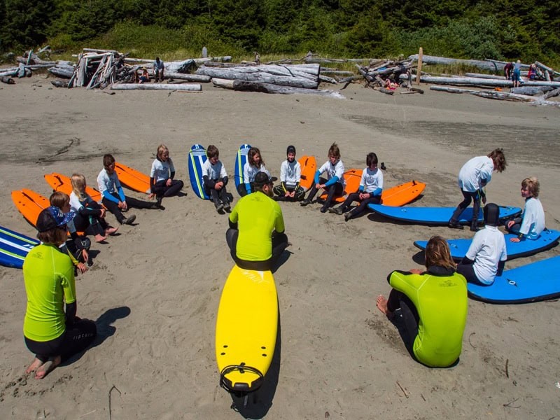 Victoria kids surf lessons
