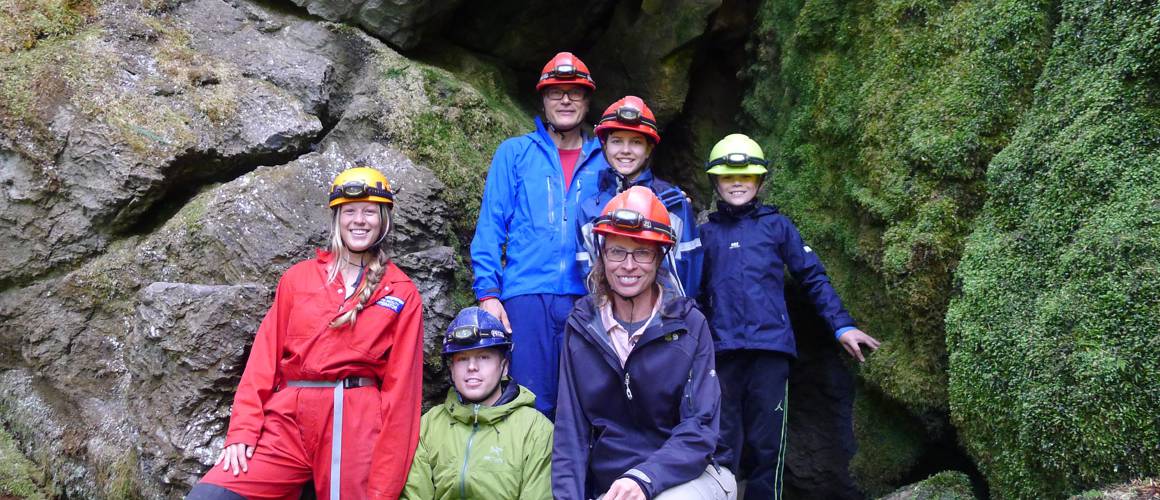 family caving tours vancouver island bc