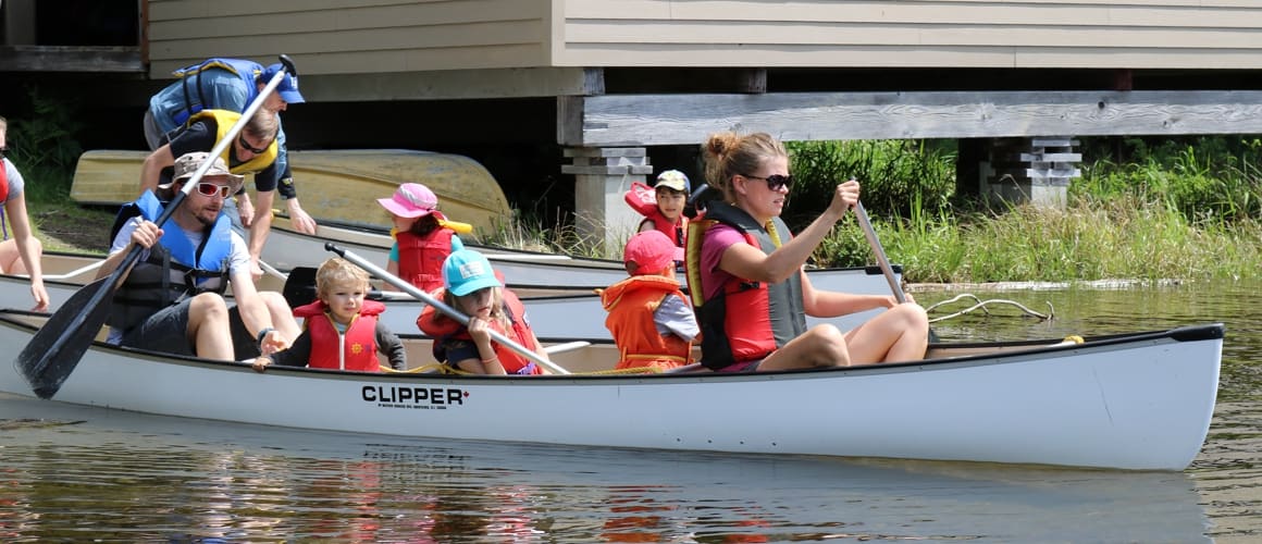 family canoe lessons