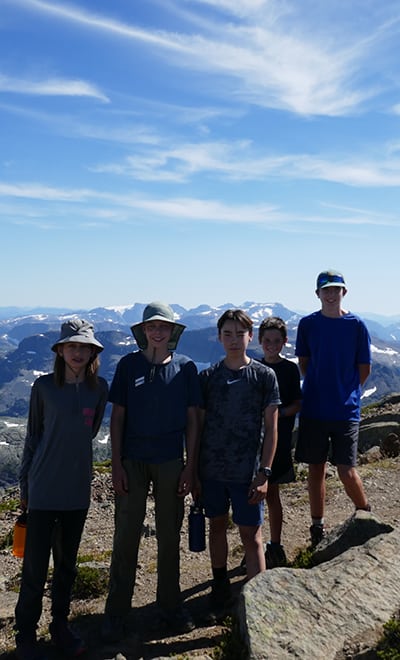 Strathcona Park Hiking Camps for Kids