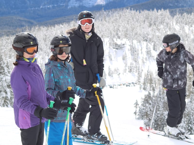 Mount Cain teen ski trip and lessons