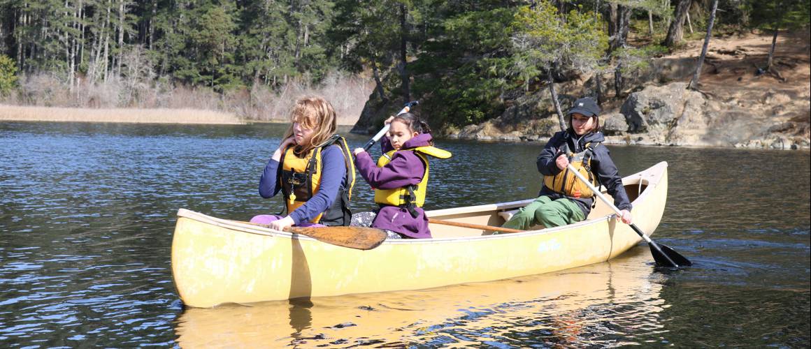 Wilderness youth canoe trips